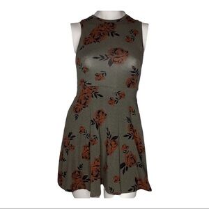 Van's floral skater dress sz xs